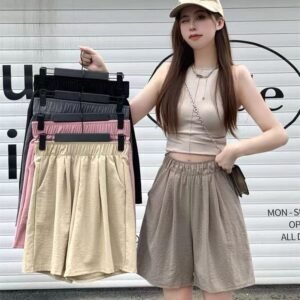 Women's High-Waist Casual Shorts